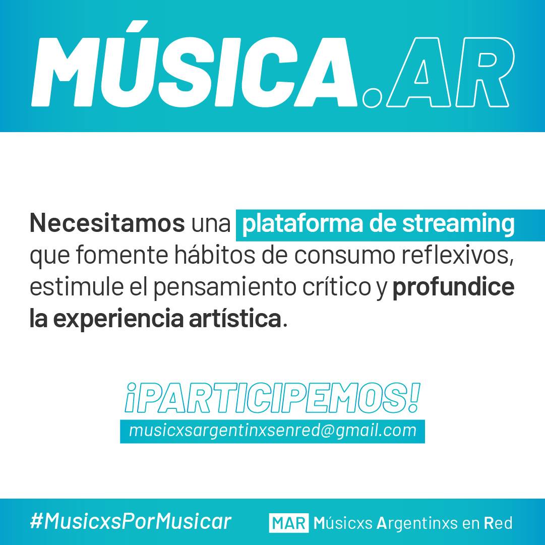 Música.ar, una plataforma nacional de música argentina